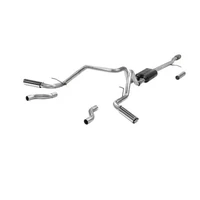American Thunder Cat-back Exhaust System Fits 2019-2024 GM Silverado/Sierra 1500 New Body Style 5.3L engines. - Aggressive to moderate sound