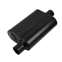 Super 44 Series Chambered Muffler Super 44 - 2.50 Offset In / 2.50 Center Out - Aggressive Sound