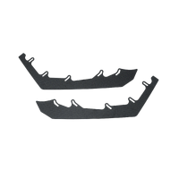 Front Lip Splitter Extensions - Pair (Civic RS Hatch FL FK4/FK7)