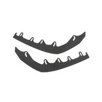 Front Lip Splitter Extensions - Pair (Impreza WRX/RS G3 Sedan PFL)