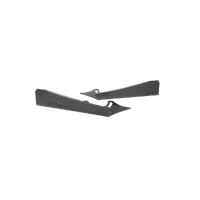Front Lip Splitter Winglets - Pair (Impreza WRX/RS G3 Sedan PFL)