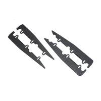 Side Skirt Splitter Extensions (2 Pairs) (Impreza WRX/STI G3 Sedan FL)