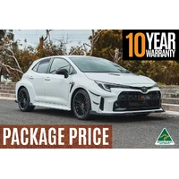 Full Lip Splitter Set - GLOSS BLACK (Corolla GR)
