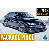 Full Lip Splitter Set (Impreza WRX/STI G3 Sedan FL)