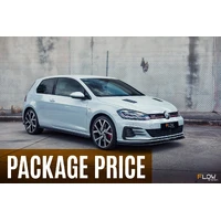 Full Lip Splitter Set with Flow-Lock Rear Diffuser (Golf GTI MK7.5)