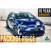 Full Lip Splitter Set with Flow-Lock Rear Diffuser (Golf R MK7.5)