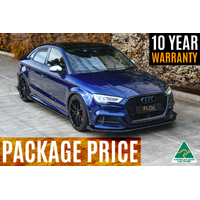 Full Lip Splitter Set (S3 8V Sedan Facelift)