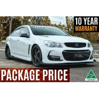 Full Lip Splitter Set (Commodore VF S2 Sedan)