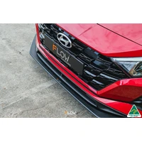 EX-DISPLAY - Front Lip Splitter & Mounting Brackets - GLOSS BLACK (i20 N BC3)