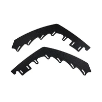 Front Lip Splitter Extensions - Pair - For Standard Front Bar (S15/200SX)