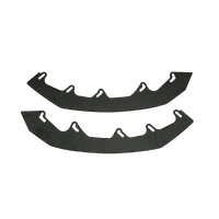 Front Lip Splitter Extensions - Pair (S3 8V Sedan Facelift)