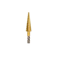 Metric Step Drill Bit : HSS Titanium Coated 3mm  13mm