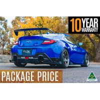 Full Lip Splitter Set - TEXTURED BLACK (BRZ STI ZD8)