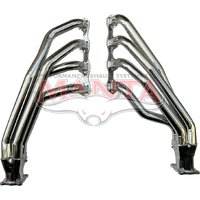 3in Outlet 4-1 Extractor (Falcon AU V8 5.0L Mandrel Bent 1 3/4in Primaries) - Silver