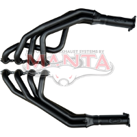 4 into 1 Extractor (Commodore VT VX VU VY VZ 5.7L 6.0L V8 1 7/8in) - Black