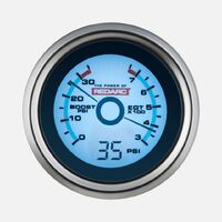 EGT + Boost Pressure Gauge with Optional Oil Pressure Display