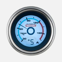Single Temperature 52mm Gauge with Optional Current Display