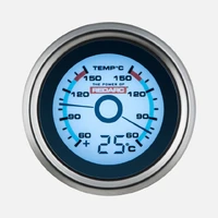 Dual Temperature 52mm Gauge with Optional Temperature Display
