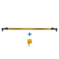 7075 - T6 Alloy Drag Link Solid Bar 2-6 Inch (50-150mm) Lift Suitable For Nissan Patrol GU Ute and Pre 1/2000 Wagon Adjustable