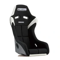 Zeta IV Classic X Fujiwaru Bucket Seat - Black/Silver