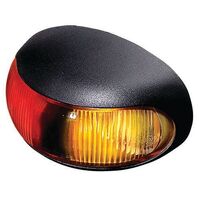Led Side Marker Lamp Amber/Red 8-28V Black Hsng 500mm Cable