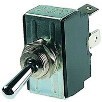 Toggle Switch OFF-On Chrome Plated 20A @ 12V