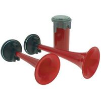 Air Horn Kit 24V Dual Trumpets 118Db Mounting Accessories