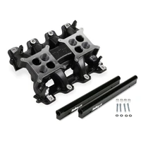LS EFI Manifold - 2x4 Dual Plane - Black GM LS1/LS2/LS6 2x4 Dual Plane Intake Manifold, LS Gen 3 LS1/LS2/LS6 engines, w/Black Ceramic Coating