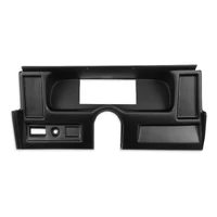 Dash Bezels for 6.86" PRO Dashes 1977-1979 Chevrolet Nova - 6.86" Dash Panel - Black - NO A/C Vents