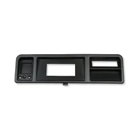 Dash Bezels for 6.86" PRO Dashes 1973-1979 Ford Truck - 6.86" Dash Panel - Black - NO A/C Vents