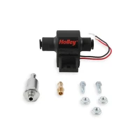 25 GPH MIGHTY MITE ELECTRIC FUEL PUMP, 1.5-4 PSI Street Carbureted Applications Compatible with all fuels and fuel additives