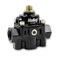 Die Cast EFI By Pass Style Fuel Pressure Regulators Black Die Cast Fuel Regulator, 60 PSI