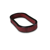 Oval Red Washable Gauze Filter Replacement Filter for Oval Air Cleaner Assemblies
