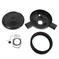 - Dual Snorkel - Black Fits LS3-Style DBW Throttle Body - Cotton Gauze Element