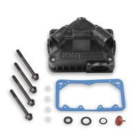 Hard Core Gray Aluminum Center Hung "V" Bowl Kit - Primary Convert anything from your old 3310 to a Dominator to 's new Aluminum fuel bowls!