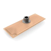 8" x 3" HydraMat®, Rectangle Center outlet pick-up with -3/8" NPT fitting.Fitting location designed for universal use.