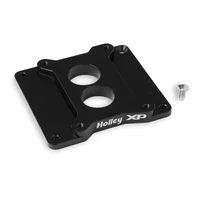 Carburetor Adapter Plate - Black Anodized Billet