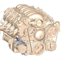 Low-Mount LS Accessory Drive Bracket - Passenger's Side A/C Bracket