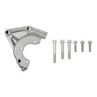 Mid LSA/LS Accessory Drive Bracket Kit - Power Steering - Natural Small Block Chevrolet - Gen III/IV - LSA/LS