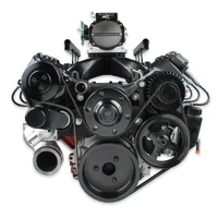 Premium Black Mid-Mount LS7 Complete Accessory System - Dry Sump