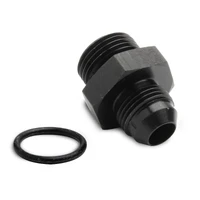 -8 AN Male to 7/8"-14 O-ring Port Black Anodized. Available for Any Plumbing Situation And Many Custom Applications.
