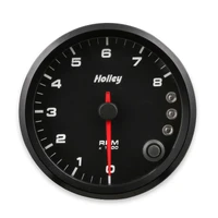 Analog-Style Tachometer Black 3-3/8" Tachometer 0-8K Standalone w/ Internal Shiftlight- logo