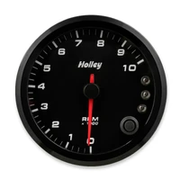 Analog-Style Tachometer Black 3-3/8" Tachometer 0-10K Standalone w/ Internal Shiftlight- logo