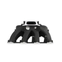 Single Plane Split-Design Race Intake Manifold- GM LS3/L92- Black-4150