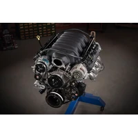 Low-Profile Intake Manifold - Godzilla - Black Powdercoat Fits Ford 7.3L Godzilla Engine