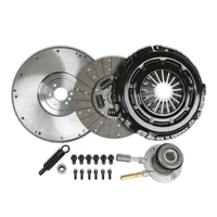- Includes Flywheel, Clutch, Hydraulic Release Bearing, Hardware Fits GM 6 bolt LS Engines with T-56 Transmission
