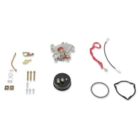 Aluminum Choke Conversion Kit Electric Choke Conversion Kit Shiny Finish w/Internal Vacuum Source
