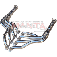 Headers - 4 into 1 With 3in Outlets (Commodore VE VF 1 3/4in Stainless Steel)