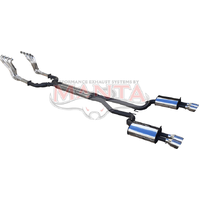 Dual 2.5in Full System with 1 3/4 Coated Headers & 3.5in Tips (Commodore VE/VF 06-17)