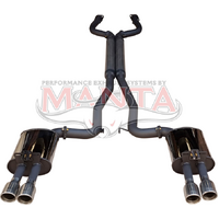 Dual 2.5in Cat Back System with 3.5in Tips (Commodore VE/VF 06-17)